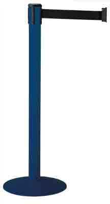 Lot de 2 Barrières de délimitation sur socle avec ceinture rétractable PACEO - 24271338-992523142.jpg