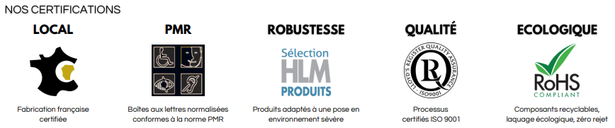 Boîtes aux lettres en tôle d'acier galvanisé - Intérieure ou extérieure - De 4 à 8 blocs - L.732 x P.365 x H. de 638 à 1197 mm - Coloris au choix 25224852-519863694.jpg