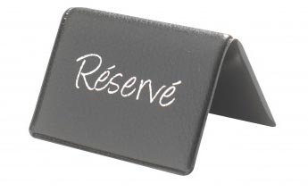 Chevalet de table “Réservé” en simili cuir (lot de 6) 26777592-946175167.jpg