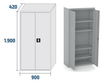 4 grandes étagères 