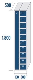 Armoire vestiaire électrique 10 cases par colonne - 28773379-462728862.jpg