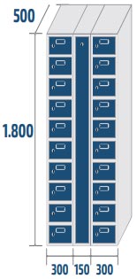 Armoire vestiaire électrique 10 cases par colonne - 28773379-597195698.jpg