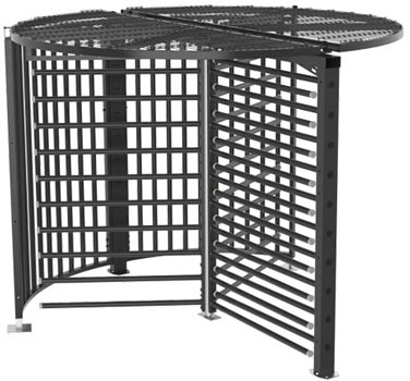 Avec grille anti-franchissement