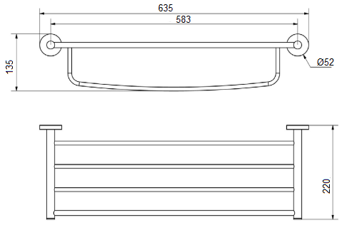 Etagère avec barre porte serviette  29485157-477224835.png
