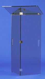 Pupitre pliable fumé