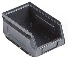 Bac à bec en polyéthylène HD recyclé - Capacité : 30 L - L485 x l303 x H190 mm - Noir - 31826284-241791196.jpg