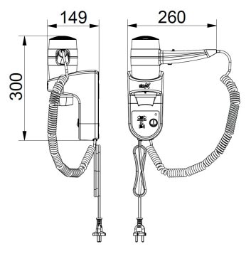 Sèche-cheveux mural en ABS 1600 w - 32184191-653254993.jpg