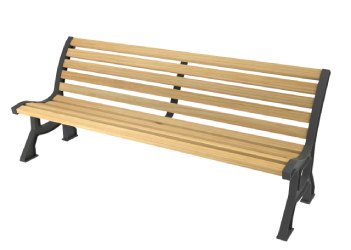 Banc en acier et bois - 3 places - Structure métal anthracite - L.1800 x P.603 x H.756 mm - 32467923-688947153.jpg