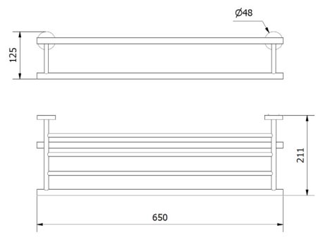 Étagère pour serviette avec barre inférieure. 32675187-658872563.jpg