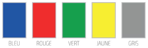 Couleurs pour l’aération, chants et crochets