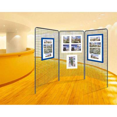 Grilles d'exposition en maille