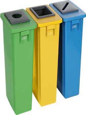 Corbeille de tri sélectif 3 bacs 60 L sur roulettes - 33981693-744275764.jpg