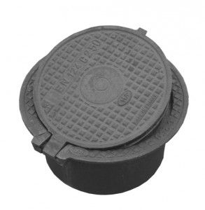 BCH 450 X 450 PVC Ø 400 à jupe ronde (articulé)