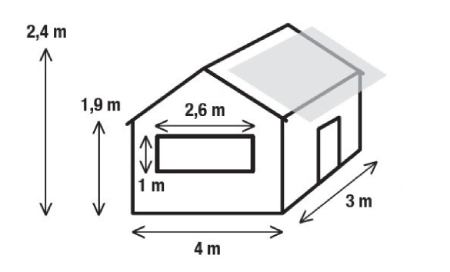  Kisoque de 12m²