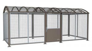 Abri vélos sécurisé avec tôle décorative - 12 places - largeur 2646 mm - 35929121-734415247.jpg