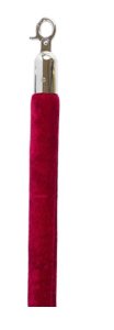 Corde rouge - Crochet Argent