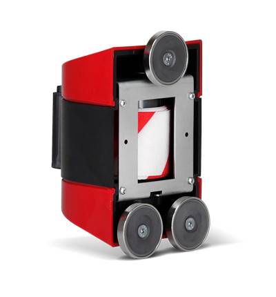 Sangle étirable avec support - Rouge/Blanc