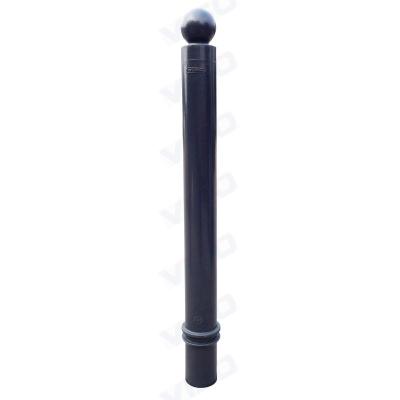 tête boule - à sceller - noir RAL9005