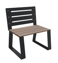 Anthracite / Chêne clair