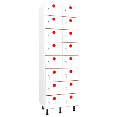 2 Colonnes - 16 Casiers