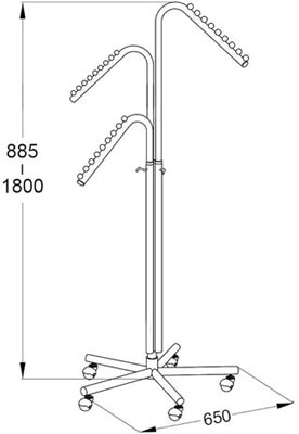 Porte-vêtement portant avec bras - 41267544-149421936.jpg