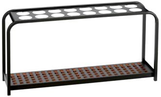 Porte-parapluies multi-positions métal noir - 8 ou 16 positions 41421824-224114131.jpg