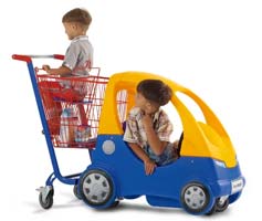 Chariot libre-service avec voiture pour enfant - 41948714-394731418.jpg