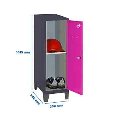 Mini Casier métallique avec pieds 1 étagère - 41985131-298316531.jpg