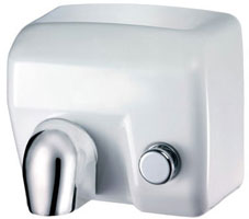 Sèche-mains avec chauffage et bouton poussoir - 42327838-155479762.jpg