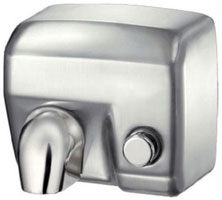 Sèche-mains avec chauffage et bouton poussoir - 42327838-718345226.jpg