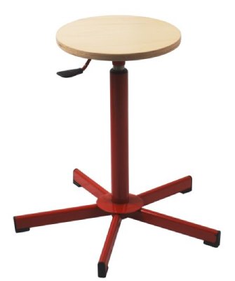 Assise réglable par vérin à gaz