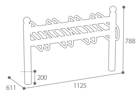 Appui-vélos à sceller 2 x 4 arceaux - 43179482-171162326.jpg