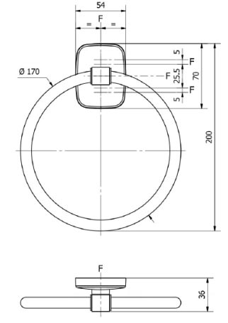Anneau porte-serviette pour votre salle de bains 43492128-112922429.jpg