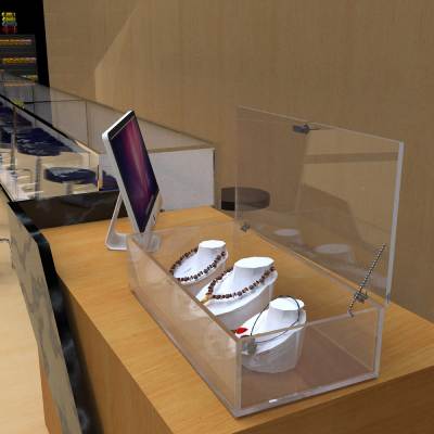 Vitrine à clés plexiglas
