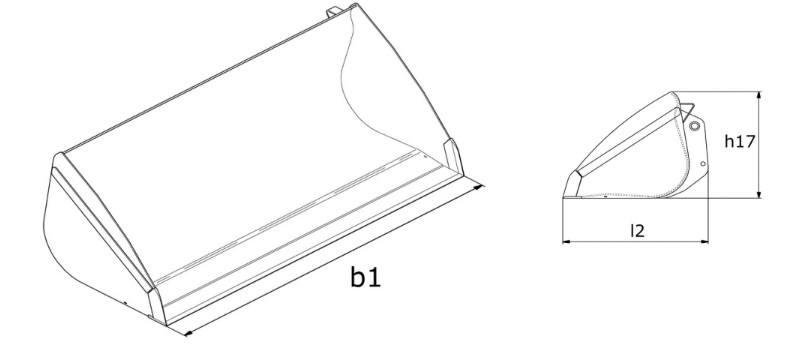 Godet agricole universel - Largeur 1500 à 2500 mm - Capacité 886 L à 3023 kg - Chargement rapide - 44153272-883426853.jpg