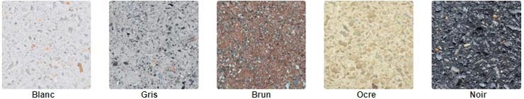 Couleurs de finition