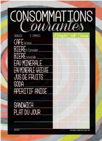 Consommations courantes