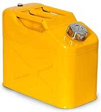 Jerrycan de transport tôle d’acier 10 L