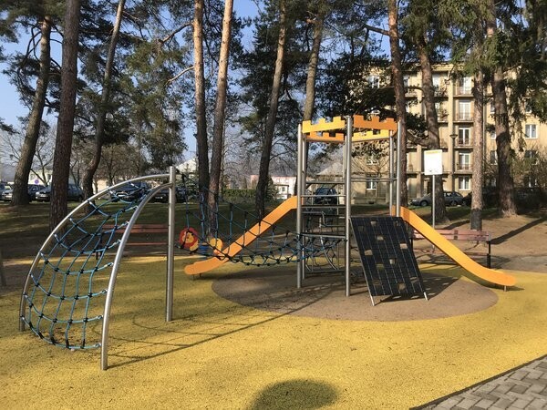 Tour de jeu château avec toboggan et filet d'escalade - Acier inoxydable - 46578578-821482231.jpg