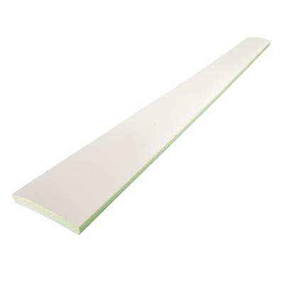Protection droite en mousse NBR 750x60mm - blanc