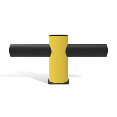 barrière de sécurité Charlie, poteau intermédiaire