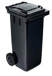 Borne à déchets modulaires - Acier poudré noir - 60 ou 120 L - 47445934-384658789.jpg