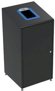 Borne à déchets modulaires - Acier poudré noir - 120 L - 47445934-463427399.jpg