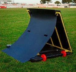 Planche De Rebond De Football Pliable 100x40 Cm – Entraînement De Précision Pour Enfants Et Adultes