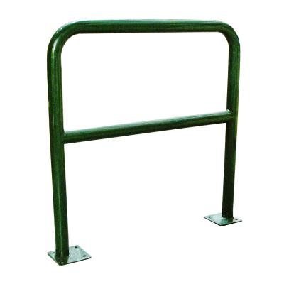 Barrière de sécurité à fixer acier 1000mm vert