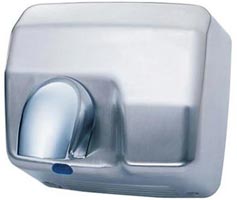 Sèche-mains automatique avec chauffage - Inox - Séchage : 35 s - 2500 W - 70 dB - 48373999-454113389.jpg