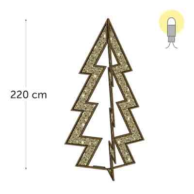 Sapin lumineux LED doré - 49346532-224124853.jpg