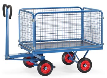 Char à bras, 4 ridelles hauteur 600 mm avec oeillet de traction - 49427473-761563865.jpg