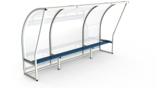 Abri de touche hauteur 2 m - arrière aluminium plastifié blanc - Longueur de 1 à 6 m - 503830-174125848.jpg