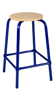 Tabouret scolaire rond - 5108542-586761796.jpg